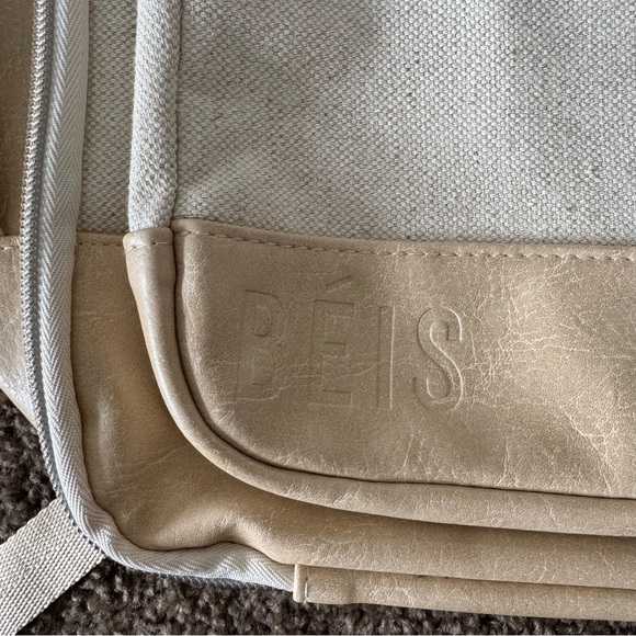 BÉIS The Travel Backpack – Beige - Picture 3 of 14